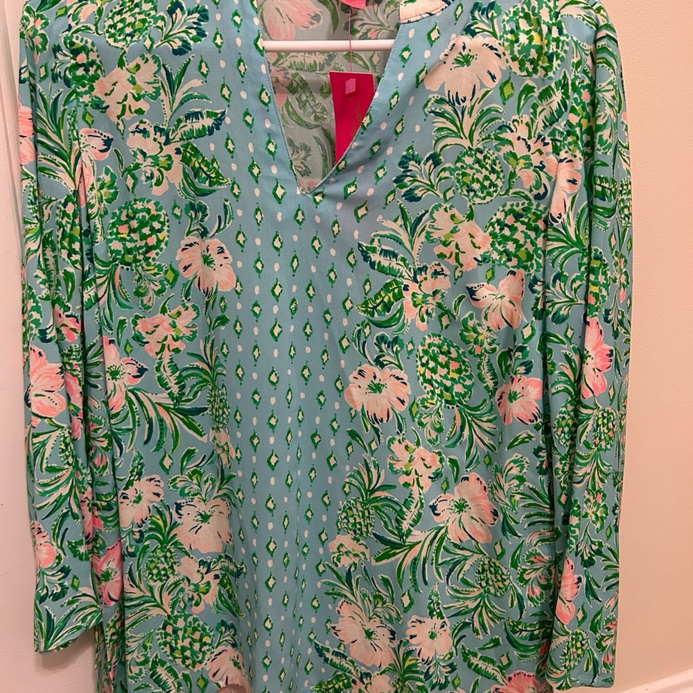 Lilly Pulitzer Luna Bay tunic. New with tags!